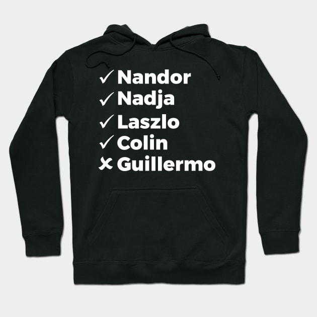 Not You Guillermo Hoodie by silentboy